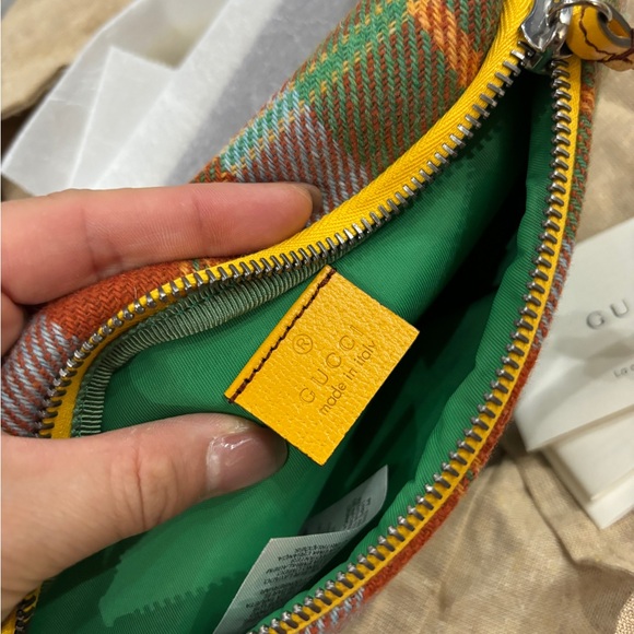 Gucci New Waist Bag Bum Bag 502095 Check Multicolor - Picture 5 of 7